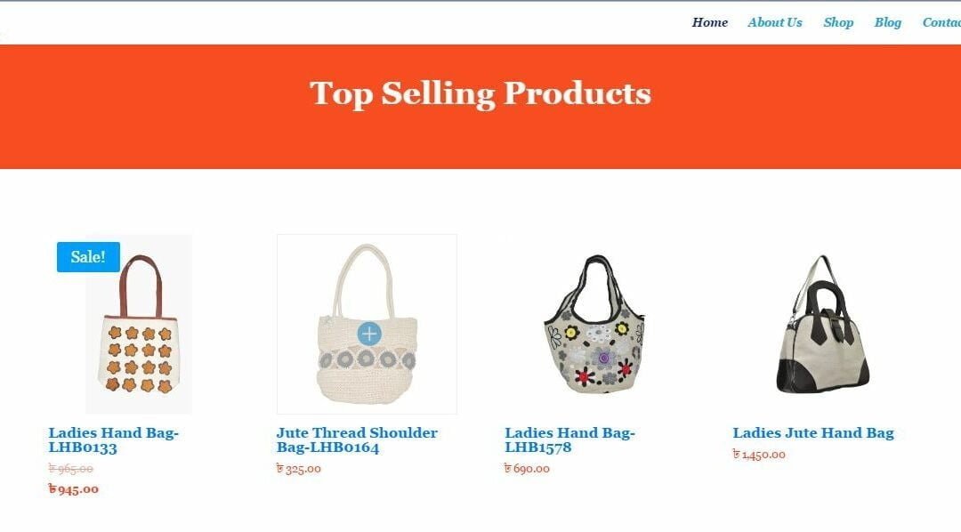 Unix Jutex Ecommerce Website