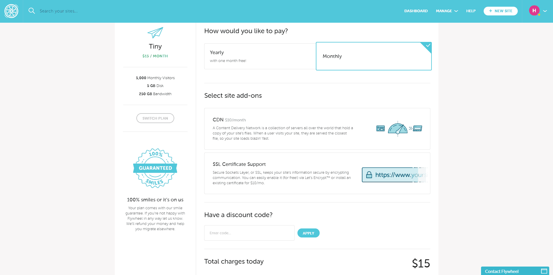 How to Create a New Account with Flywheel